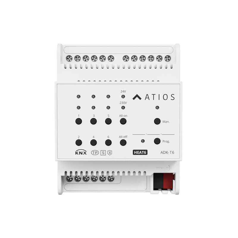 KNX Heating Actuator 6-fold